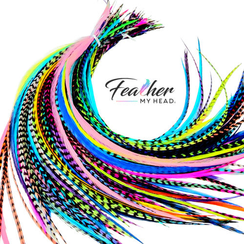 Hair Feathers - Discounted Variety Packs in Bulk