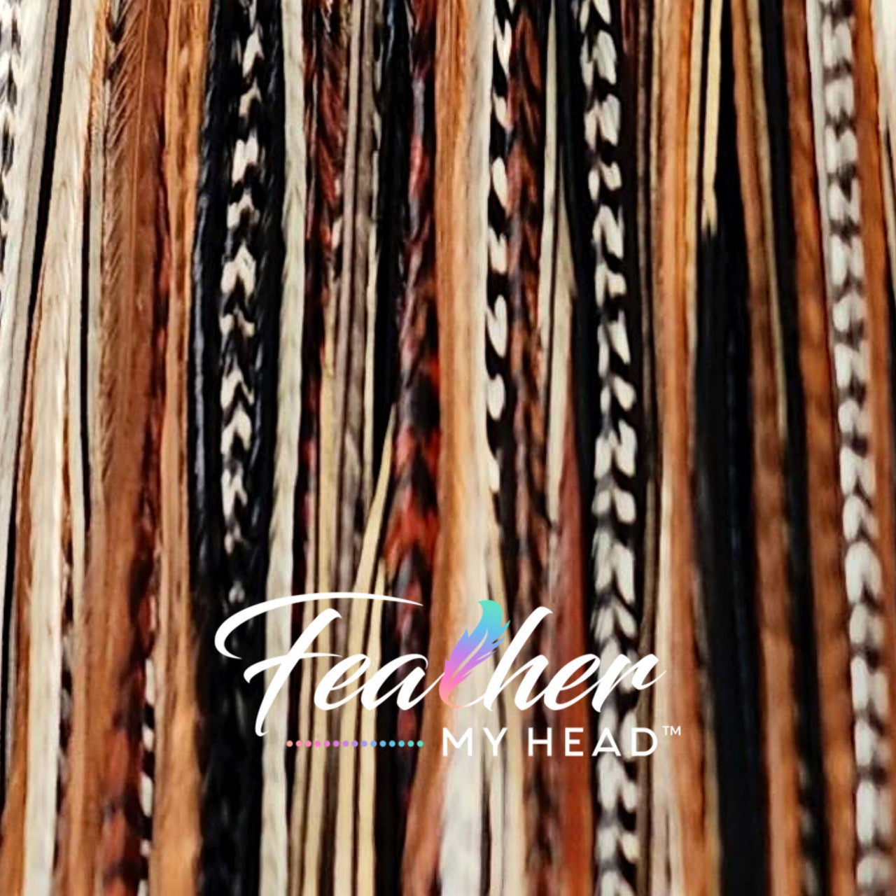 Feather your hair and finish off any look with our Dream Catcher Hair Feathers! Add natural color hair feathers to your style with our Dream Catcher mix in shades of brown, black, white, and cream hair feathers. Our salon pack of natural, heat-resistant hair feathers is perfect for adding a subtle and unique flare to your hair.