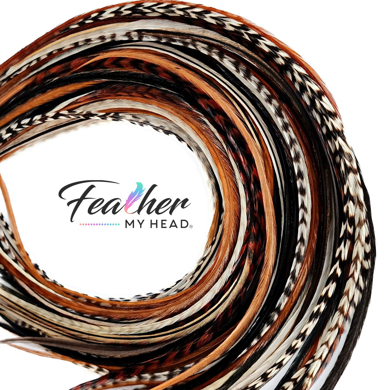 Dream Catcher Natural Hair Feathers - Bundle