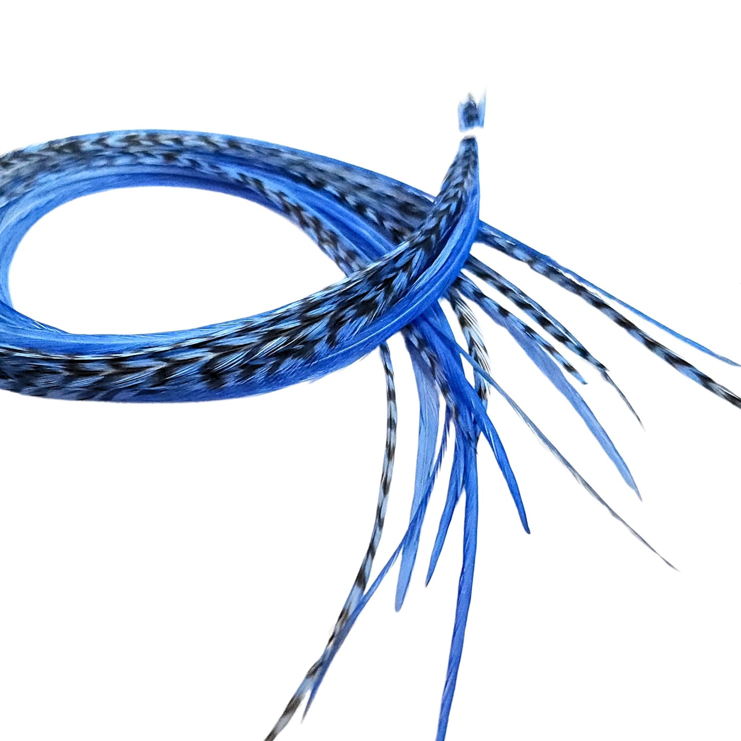 Light Blue Hair Feather