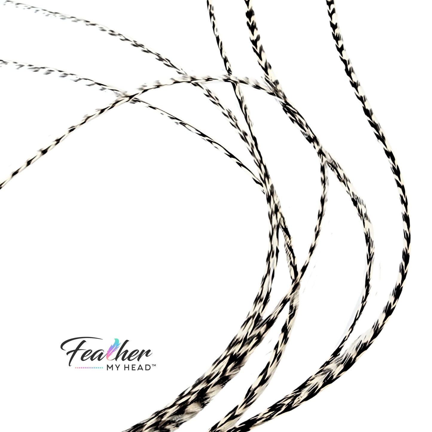 Natural Grizzly Hair Feather