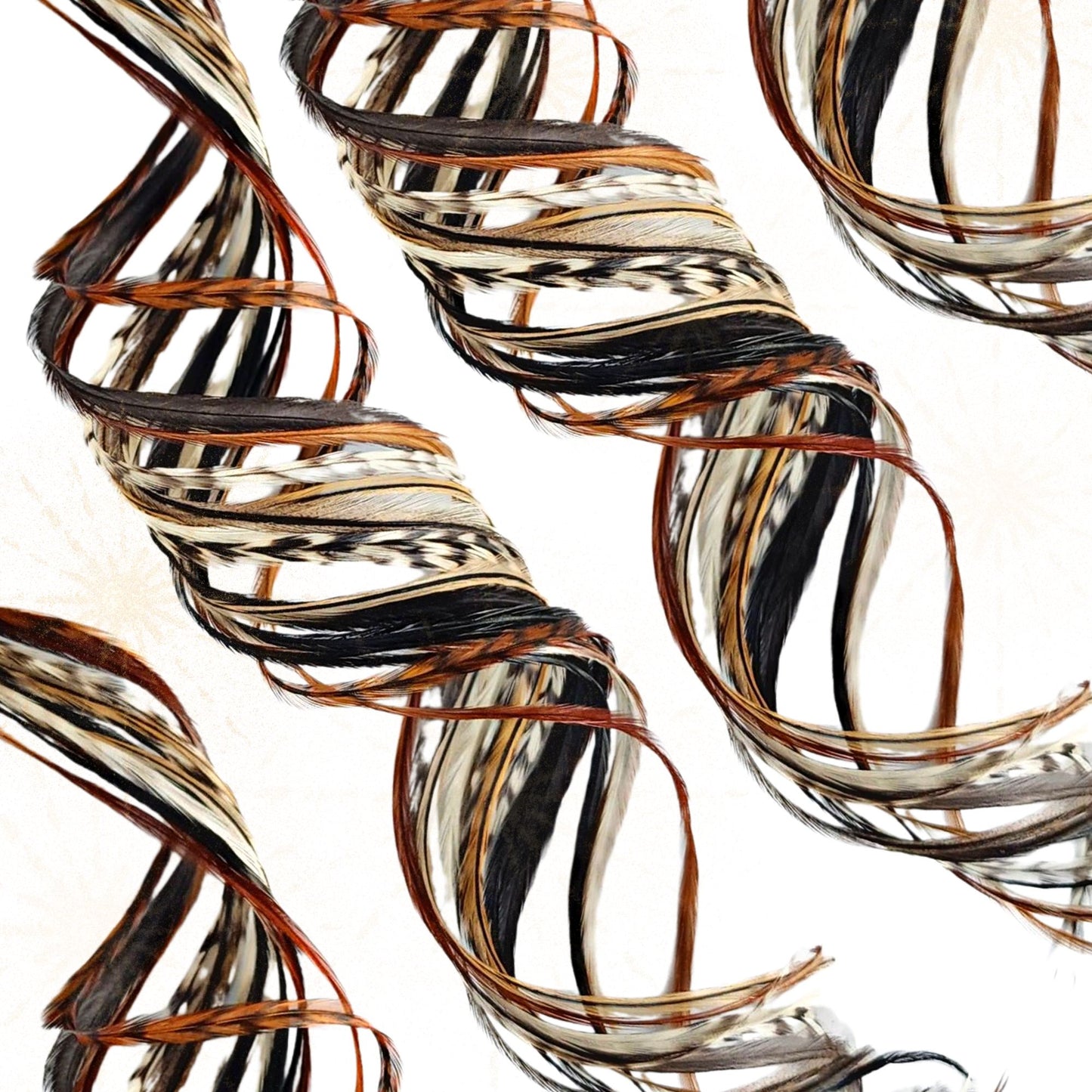 Dream Catcher Natural Hair Feathers - Bundle