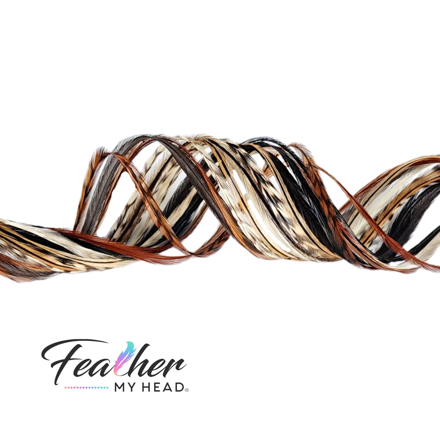 Dream Catcher Natural Hair Feathers - Bundle