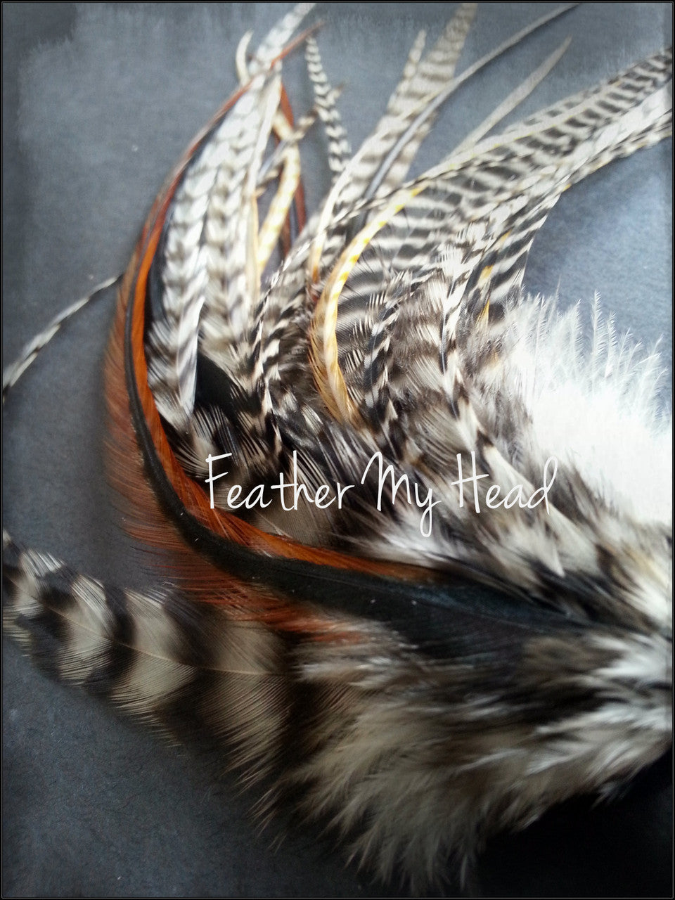 Step into a world of vibrant creativity with our extraordinary variety pack of short, wide hair feathers.
Unlike traditional thin feathers, ours boast a unique width and delightful fluff at the top, adding a touch of whimsy to your look.
Ranging from 5 to 7 inches in length, each pack is a kaleidoscope of colors, ensuring not two packs are alike. While the photo offers a glimpse, expect a delightful surprise when you receive your pack, brimming with a variety of colors