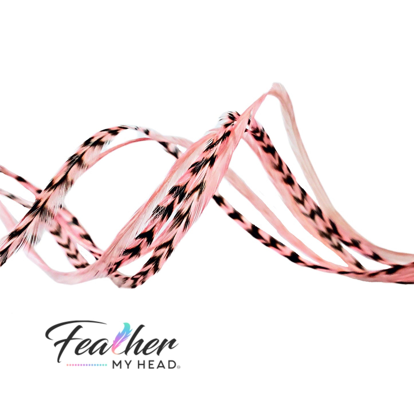 Baby Pink Hair Feather