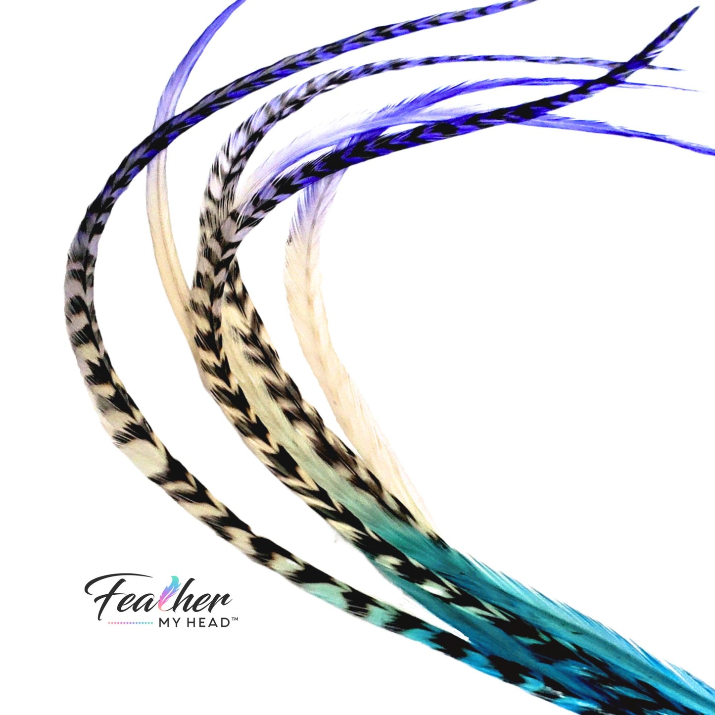 Hopes and Dreams Awareness Hair Feather
