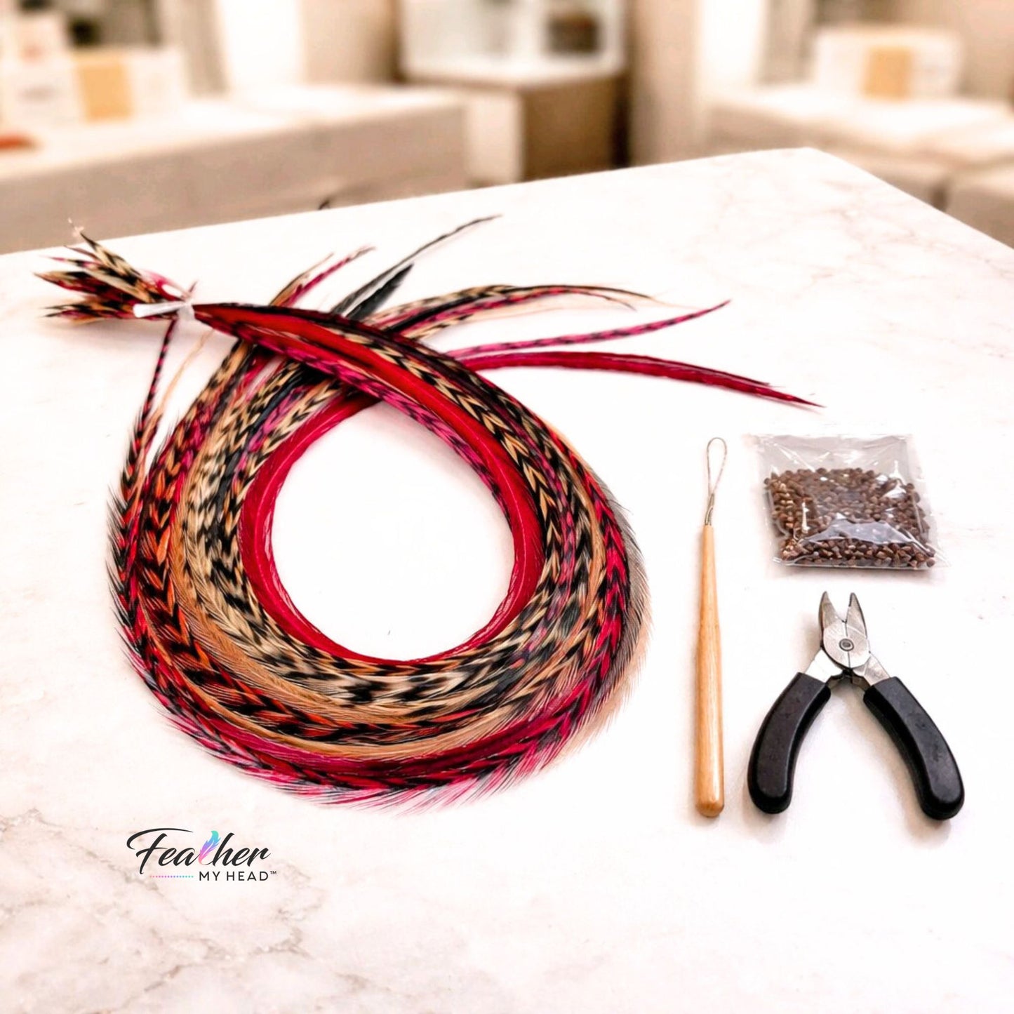 Sedona Hair Feathers - Bundle