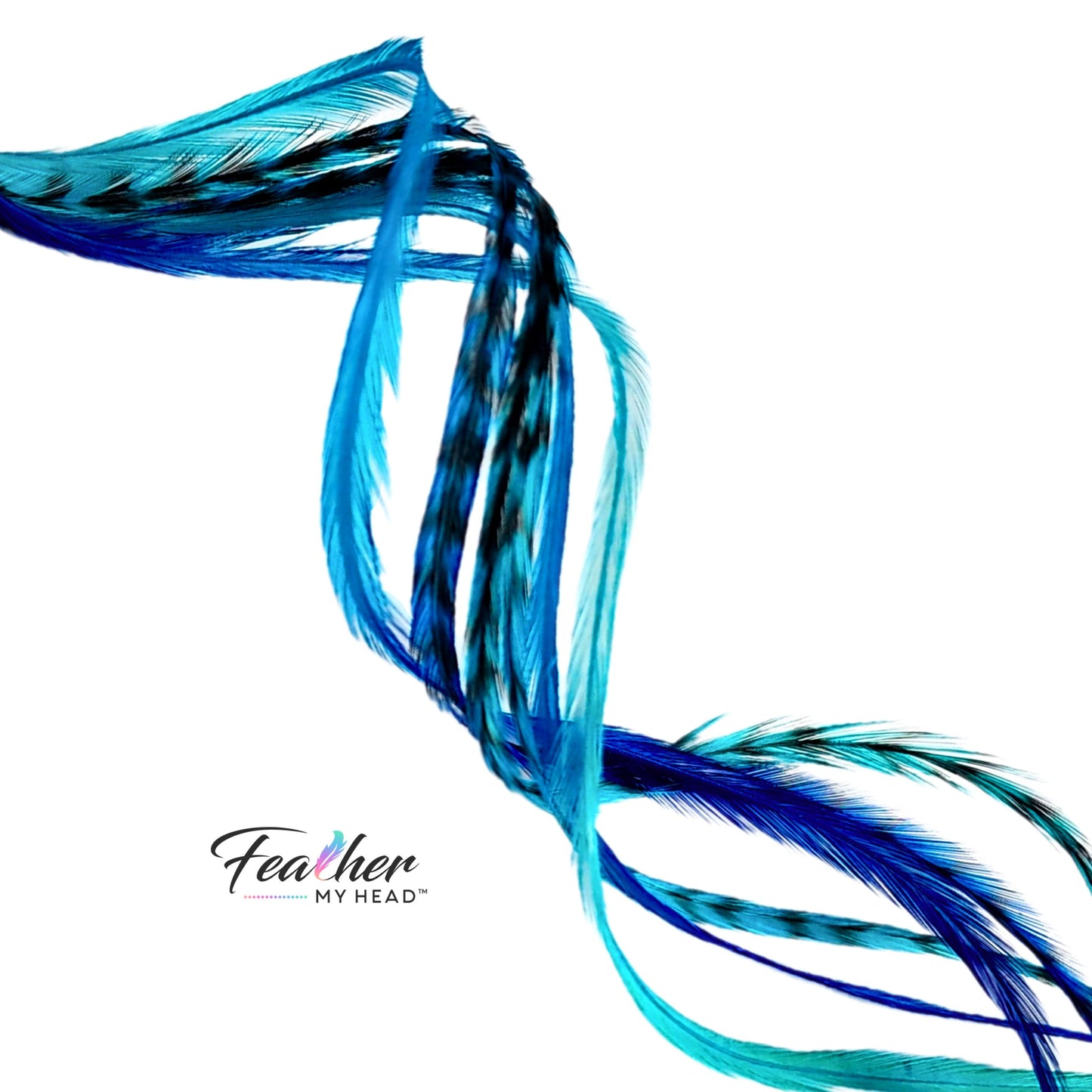 Tidal Wave Feather Hair Extension Mix