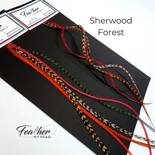 Sherwood Forest Hair Feather - Bundle