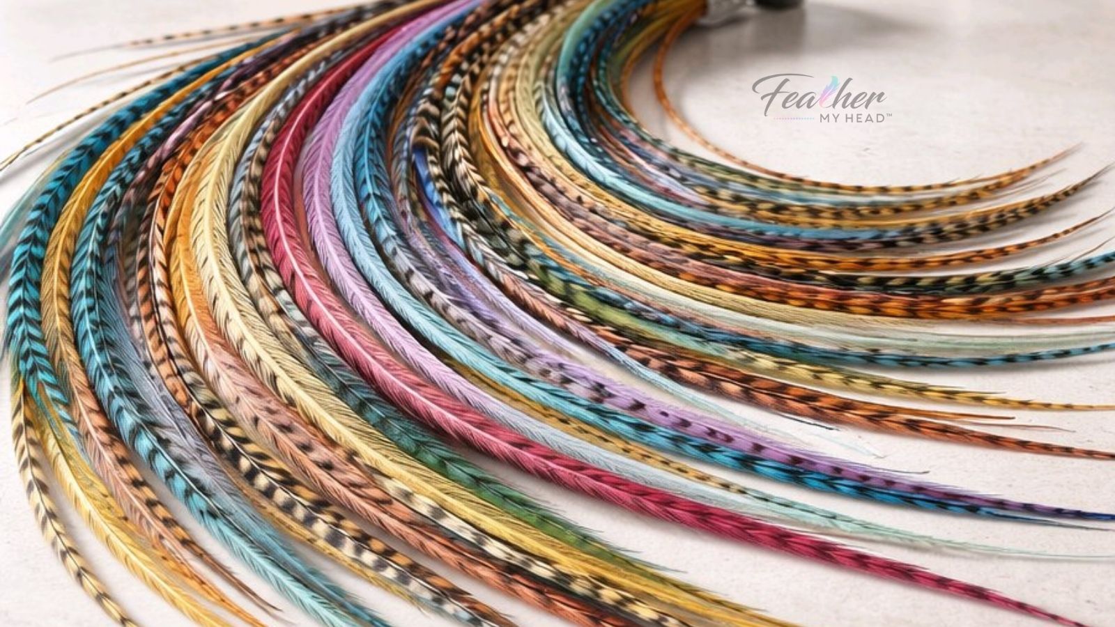 extra long rooster feather hair extensions up to 16 inches