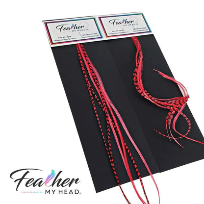 Pink Flamingo Hair Feathers