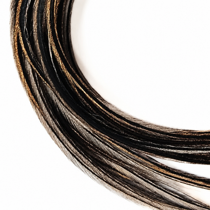 Speckled Badger Variant Hair Feather