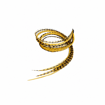 Butterscotch Hair Feather shown in the product photograph