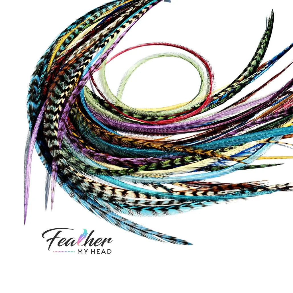 hair feather extension salon starter kit