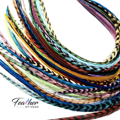 hair feather extension salon starter kit