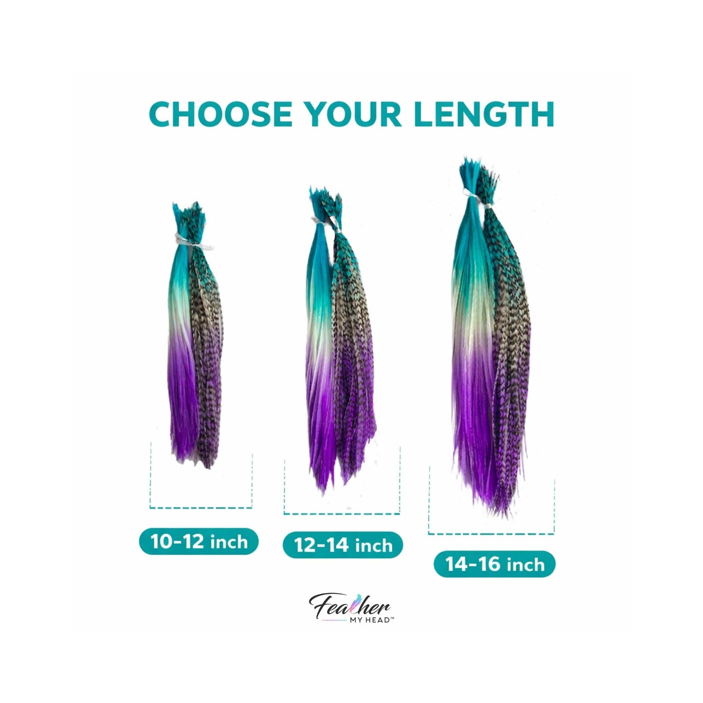 Hopes and Dreams Awareness Hair Feather