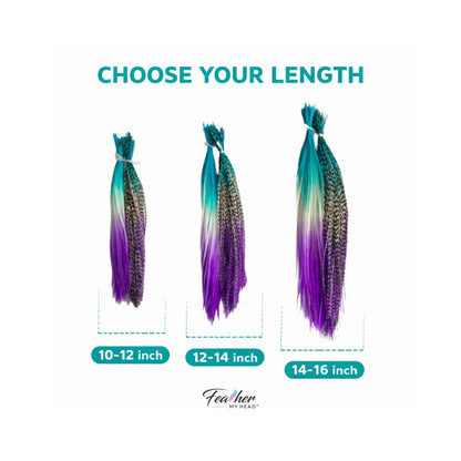 Hopes and Dreams Awareness Hair Feather