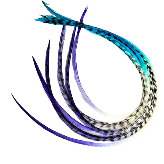 Hopes and Dreams Awareness Hair Feather