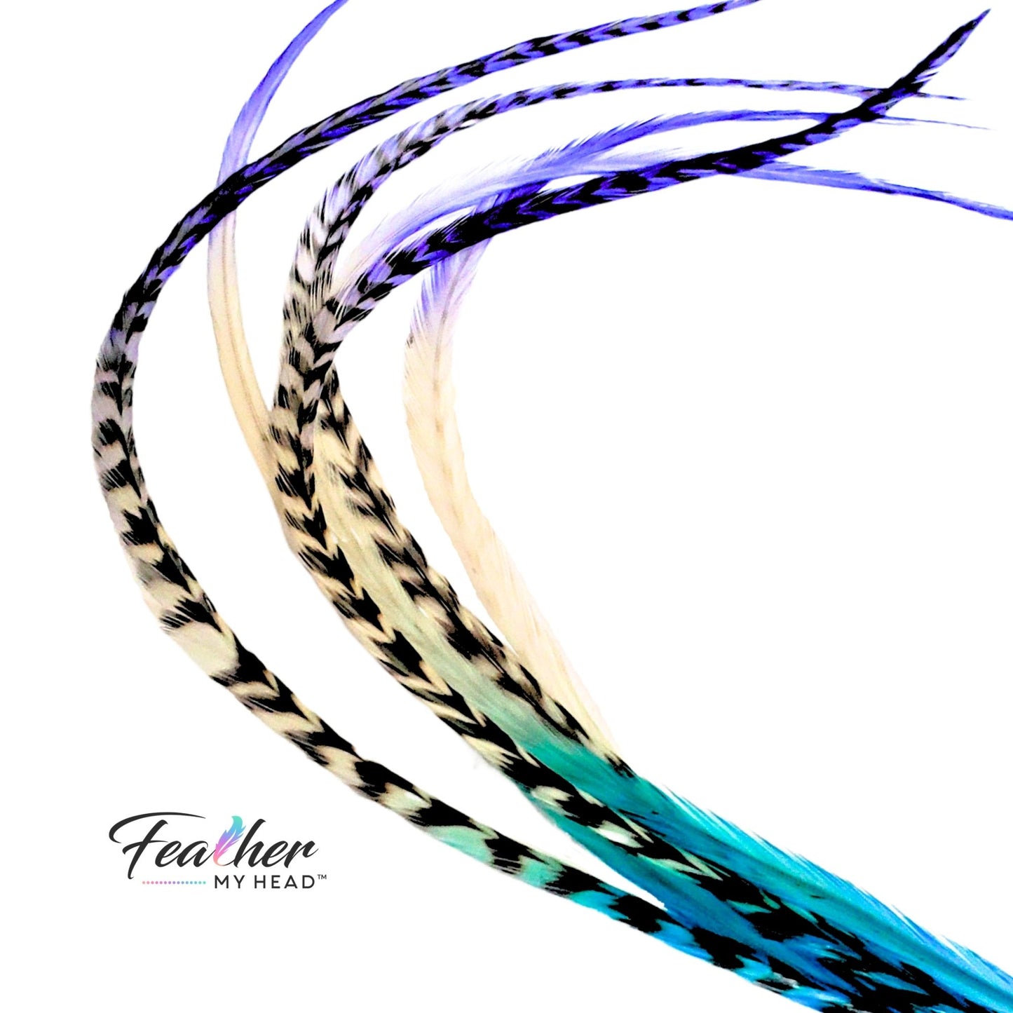 Hopes and Dreams Awareness Hair Feather