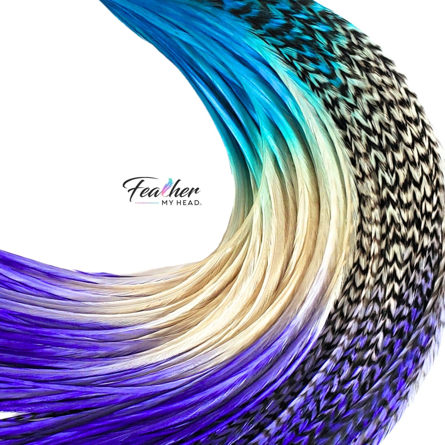 Hopes and Dreams Awareness Hair Feather
