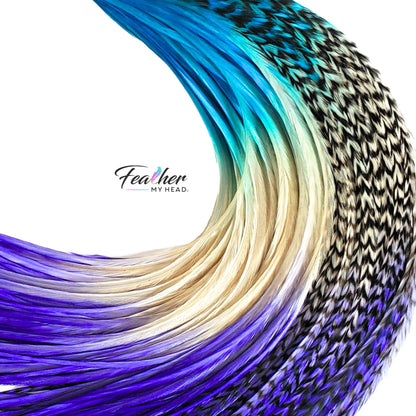 Hopes and Dreams Awareness Hair Feather