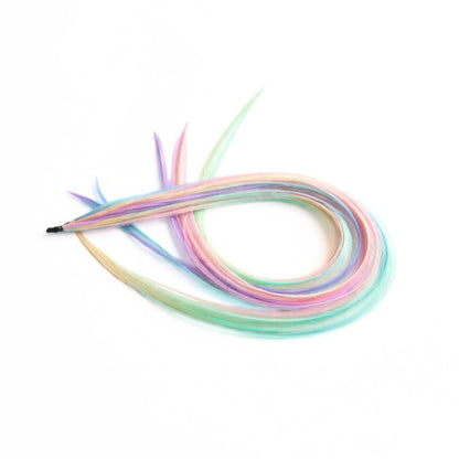 Pretty in Pastel Hair Feathers (Pink, Purple, Blue, Green, Yellow)