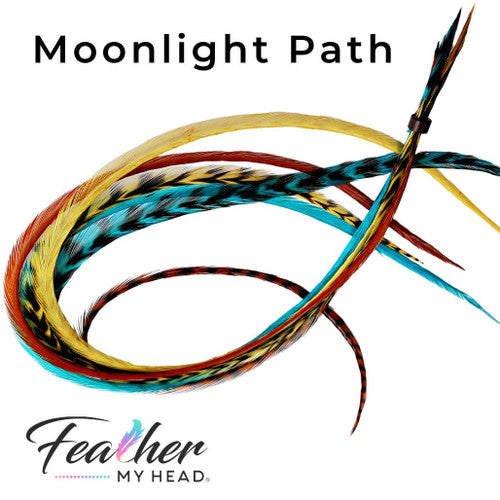 Moonlight Path Hair Feathers - Bundle