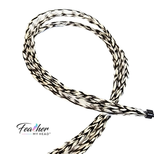 Natural Grizzly Hair Feather