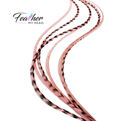 Baby Pink Hair Feather