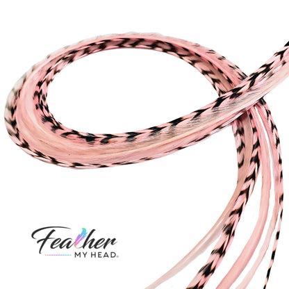 Baby Pink Hair Feather
