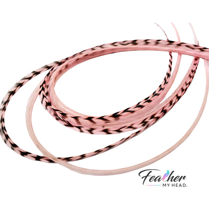Baby Pink Hair Feather