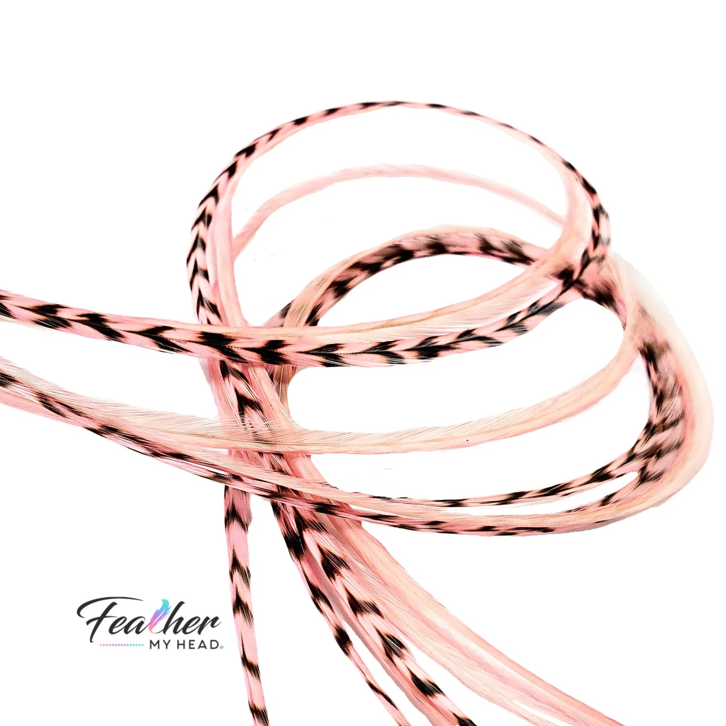 Baby Pink Hair Feather