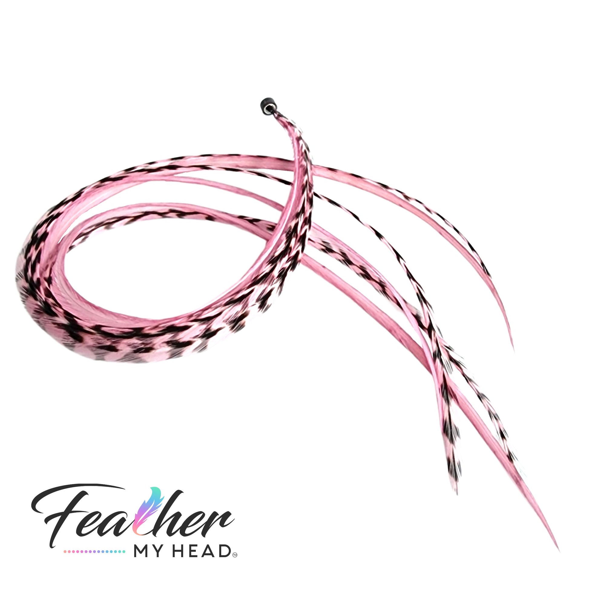 Pink Blush Hair Feathers