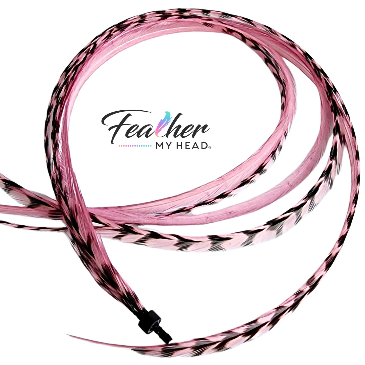 Pink Blush Hair Feathers