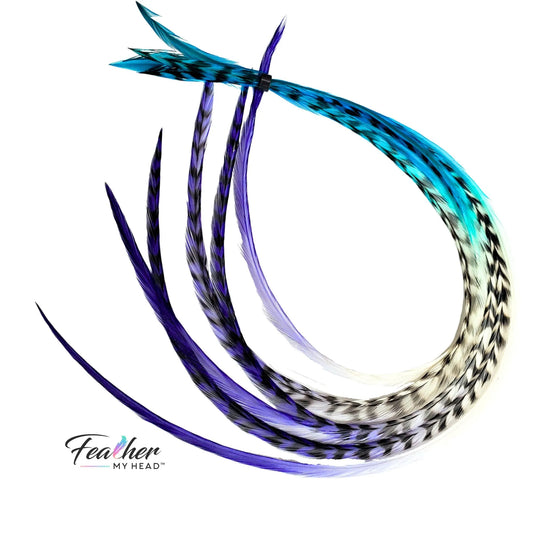 Hopes and Dreams Awareness Hair Feather