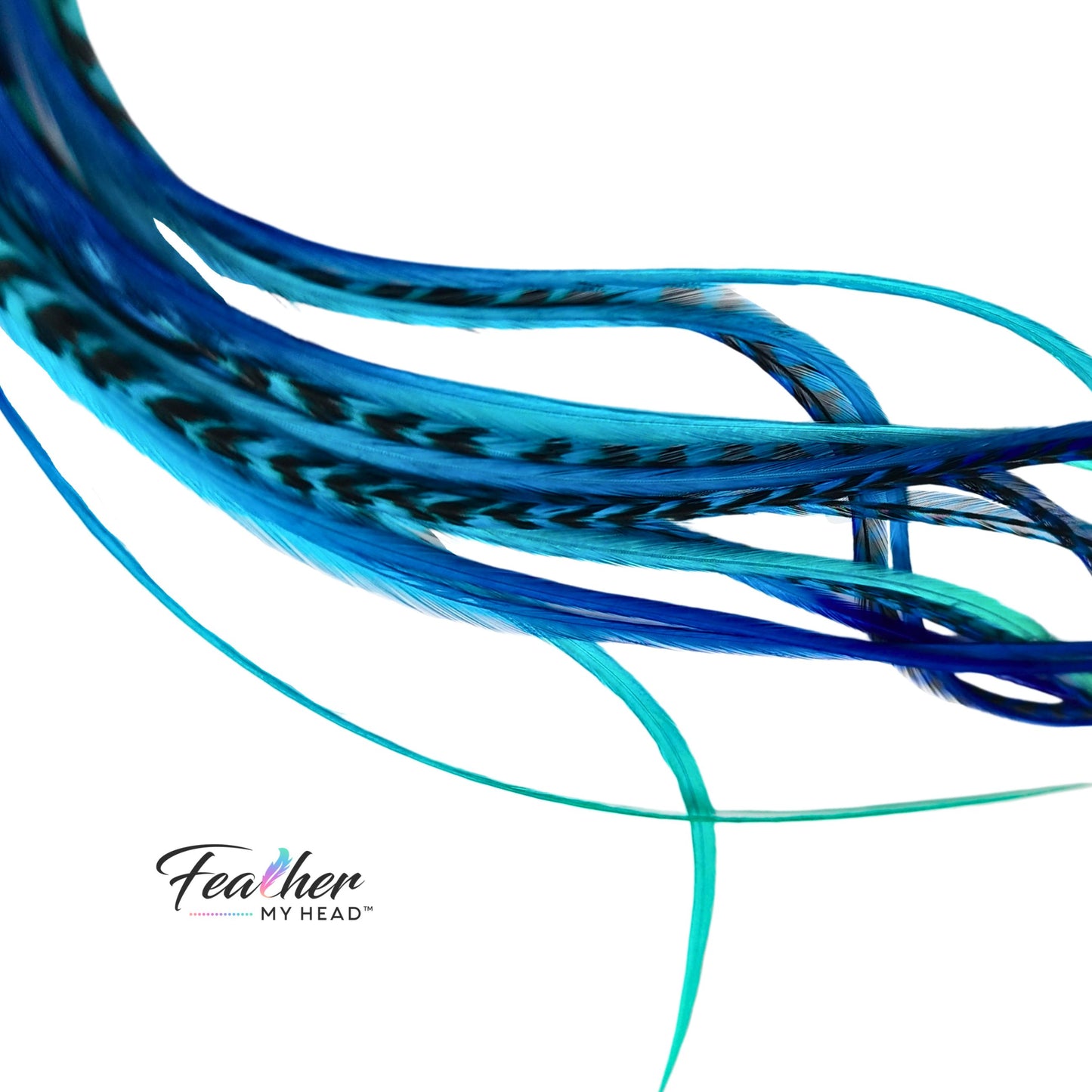 Tidal Wave Feather Hair Extension Mix