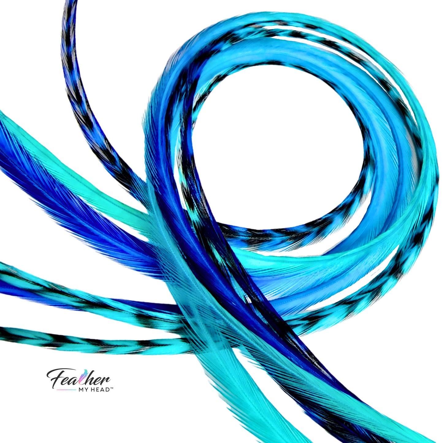Tidal Wave Feather Hair Extension Mix