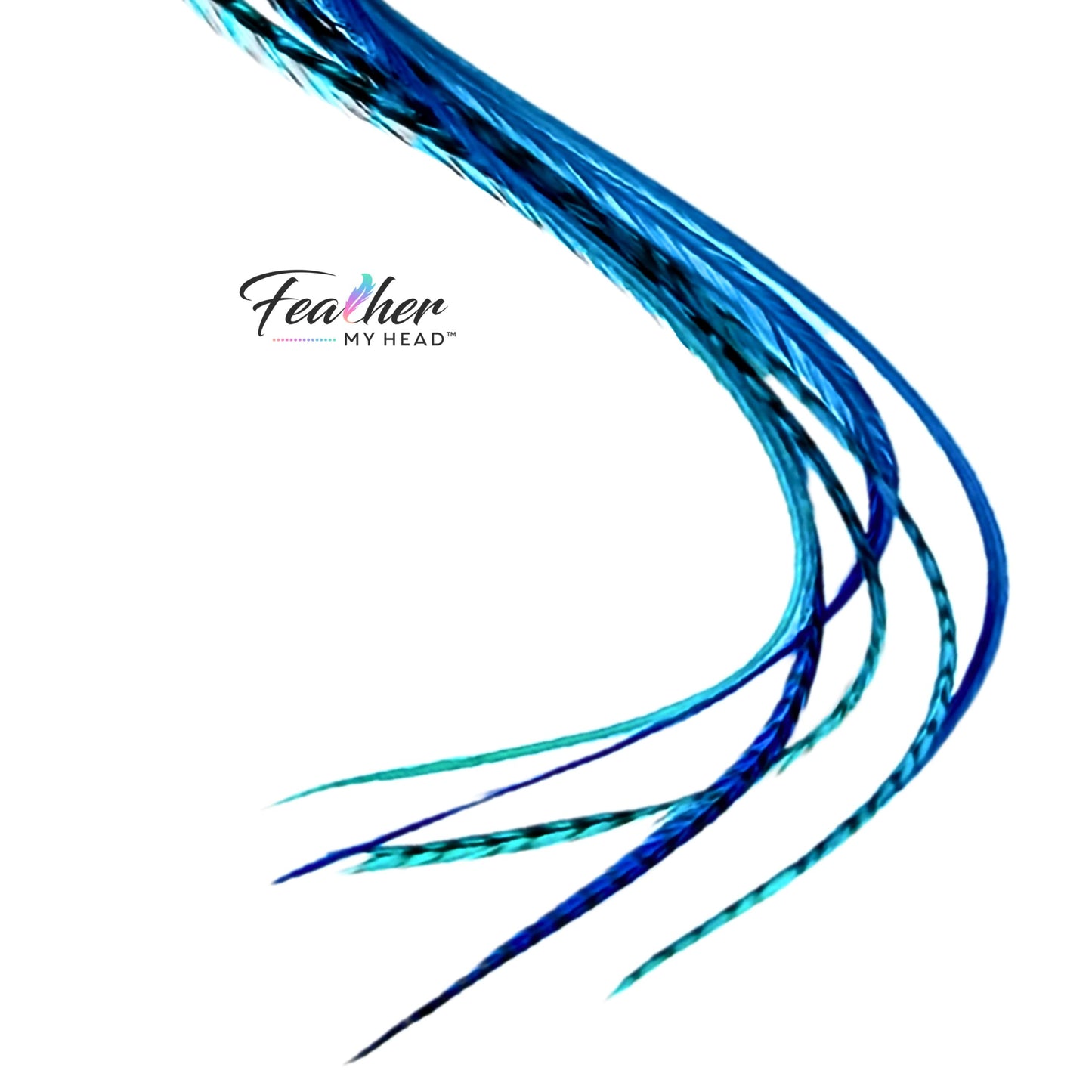 Tidal Wave Feather Hair Extension Mix