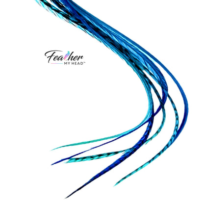 Tidal Wave Feather Hair Extension Mix