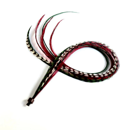 Under The Mistletoe Hair Feather Extensions