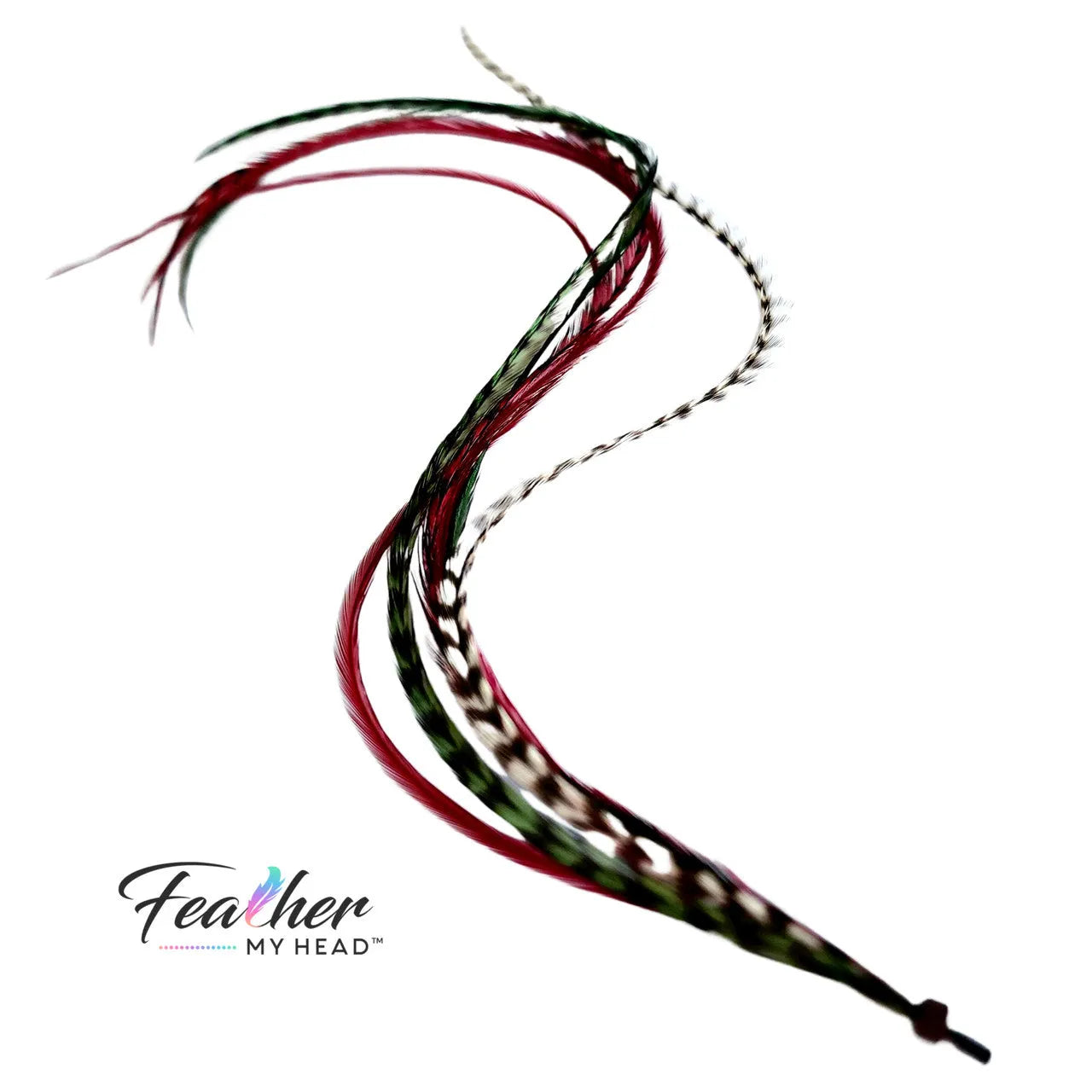 Under The Mistletoe Hair Feather Extensions